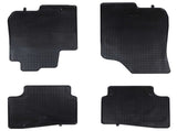 Car Mat 4 pcs Black suitable for i30 LIMOUSINE 2007-2011 Rubber 42029146
