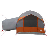 Tailgate Tent with Rainfly Water-resistant Grey and Orange 42028545