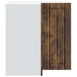 Kitchen Wall Corner Cabinet Lucca Smoked Oak Engineered Wood 853862