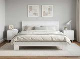 Bedside Cabinet 2 pcs High Gloss White 33.5 x 34.5 x 50 cm 8011414