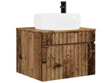 Wall-mounted Sink Vanity Old Wood 49 x 44.5 x 66 cm 890620