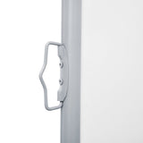 Retractable Side Awning Cream 160x600 cm 317995