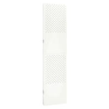 4-Panel Room Divider White 160x180 cm Steel 335899