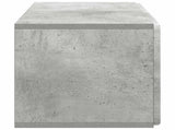 Wall-Mounted TV Cabinet Concrete Grey 59.5 x 31 x 30 cm 898368