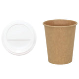 Paper Coffee Cups with Lids 1000 pcs 8oz 200ml 3325220