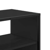 TV Cabinet Black 80x31x39.5 cm Engineered Wood and Metal 848919
