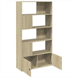 Bookcase Sonoma Oak 100x36x189 cm Engineered Wood 3295326