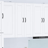 Wall Cabinet PORTO White 30 x 31 x 100 cm Engineered Wood 885455