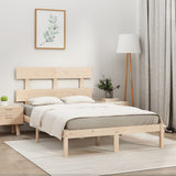 Bed Frame without Mattress 180x200 cm Super King Solid Wood 3104688