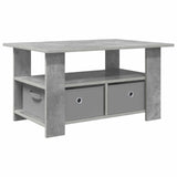 Coffee Table Concrete Grey 77 x 55 x 42 cm Engineered Wood 8000415