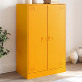 Sideboard Mustard Yellow 67x39x107 cm Steel 841664