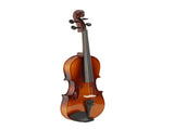 New 1/2 Acoustic Violin Case Bow Rosin Natural 64471048