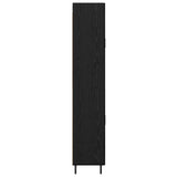 Highboard 2 pcs Black Oak 69.5 x 34 x 180 cm Engineered Wood 3416282
