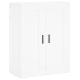 Highboard White 69.5x34x180 cm Engineered Wood 3199697