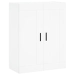 Highboard White 69.5x34x180 cm Engineered Wood 3199953