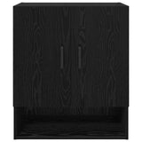 Wall Cabinet Black oak 60 x 31 x 70 cm Engineered wood 879542