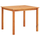 Garden Table 88x88x74 cm Solid Acacia Wood 45961