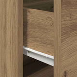 Bedside Cabinet Artisan Oak 50 x 39 x 41 cm Engineered Wood 863074