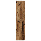 Wall-mounted Bathroom Cabinet Old Wood 33 x 34.5 x 160 cm 890650