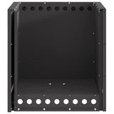 Smokeless Fire Pit Black 48 x 48 x 50 cm Steel 858986