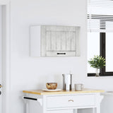 Kitchen Wall Cabinet Lucca Concrete Grey Engineered Wood 853841