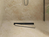 Shower Drain 2-in-1 with 360&deg Siphon Black 50 cm 42015967
