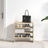Shoe Racks 2 pcs Stackable Sonoma Oak 60x30x30.5 cm 858862