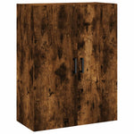Highboard Smoked Oak 69.5x34x180 cm Engineered Wood 3195680
