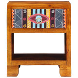 Sideboard Multicolour 40 x 35 x 45 cm Solid acacia wood 4016510