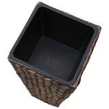 Raised Beds 3 pcs Water Hyacinth Dark Brown 45569