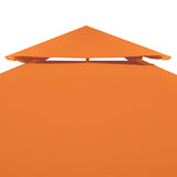 Gazebo Cover Canopy Replacement 310 g / m Orange 3 x 3 m 40877