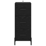 Sideboard Black oak 34 x 34.5 x 90 cm Engineered wood 881569