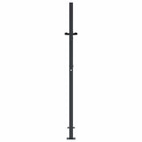 Garden Gate Anthracite 100x150 cm Steel Grass Design 153169