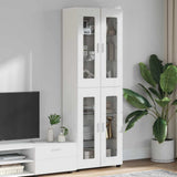 Highboard FLORIN White 60 x 35 x 182 cm Engineered Wood 3397904