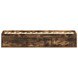 Bed Frame without Mattress Smoked Oak 90x190 cm Single 3203842