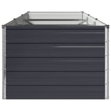 Raised Garden Bed Anthracite 240 x 80 x 55 cm cold-rolled steel 8006411