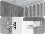 Wall-mounted Bathroom Cabinet Grey Sonoma 33 x 34.5 x 60 cm 890538
