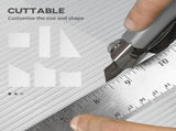 14 Pieces Polycarbonate Sheets, 121 x 61 x 0.4cm Twin-Wall Plastic Roofing Sheets, 10m Replacement T3398P315384
