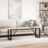 ZNTS Coffee Table Legs O-Frame 140x30x43 cm Steel 357878