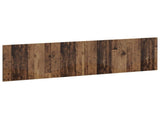 Wall-Mounted Headboard HOORN Old Wood Engineered Wood 897373