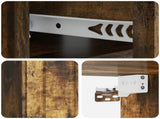 Wall-Mounted Bedside Cabinet 2 pcs Smoked Oak 49 x 34.5 x 24 cm 898286