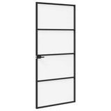 Home Door 93 x 201.5 x 3.5 cm Aluminium and Tempered Glass 42025245