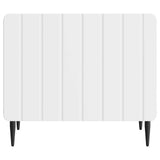 Coffee Table with Drawer White 49 x 50 x 42 cm Engineered Wood 894505