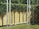 Dog Cage Silver 400 x 200 x 200 cm Galvanised Steel 3368309