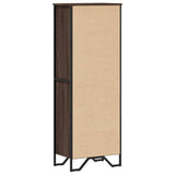 Bookcase Brown Oak 50x31x137,5 cm Engineered Wood 848613