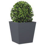 ZNTS Garden Planter Anthracite 40x40x40 cm Steel 851056