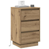 Bedside Cabinet Artisan Oak 39 x 34.5 x 65 cm Engineered wood 869633