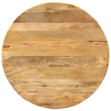 Dining Table 110x78 cm Solid Wood Mango and Steel 338454