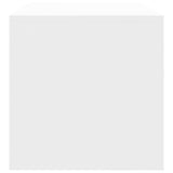 TV Cabinet White 120x40x40 cm Engineered Wood 800036