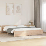 Bed Frame without Mattress Solid Wood 200x200 cm 815064
